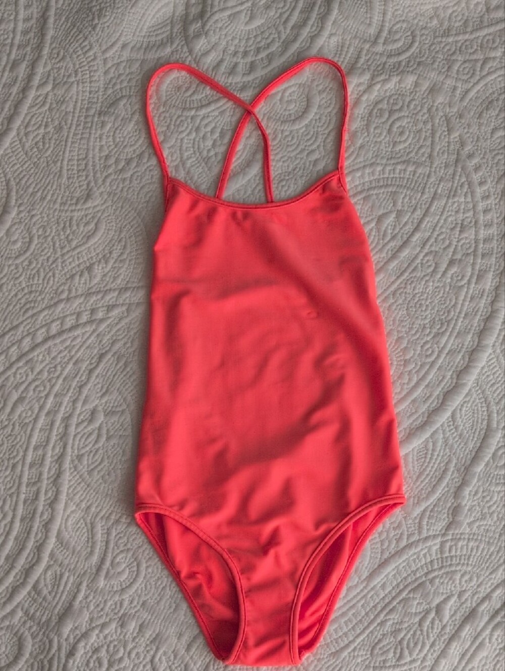 Bonpoint Altamura Swimsuit In Coral